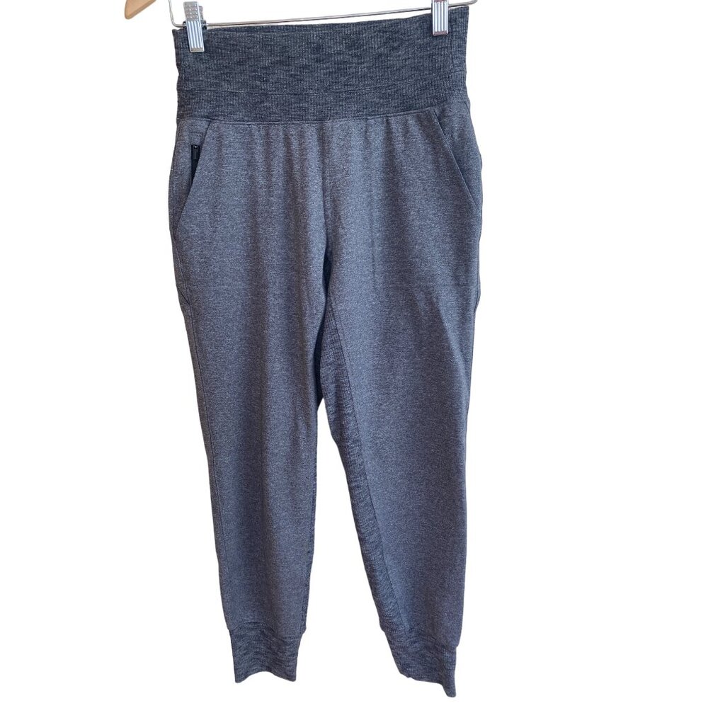 Athleta Venice High Rise Jogger Pants Heather Gray XS Casual - Picture 14 of 14
